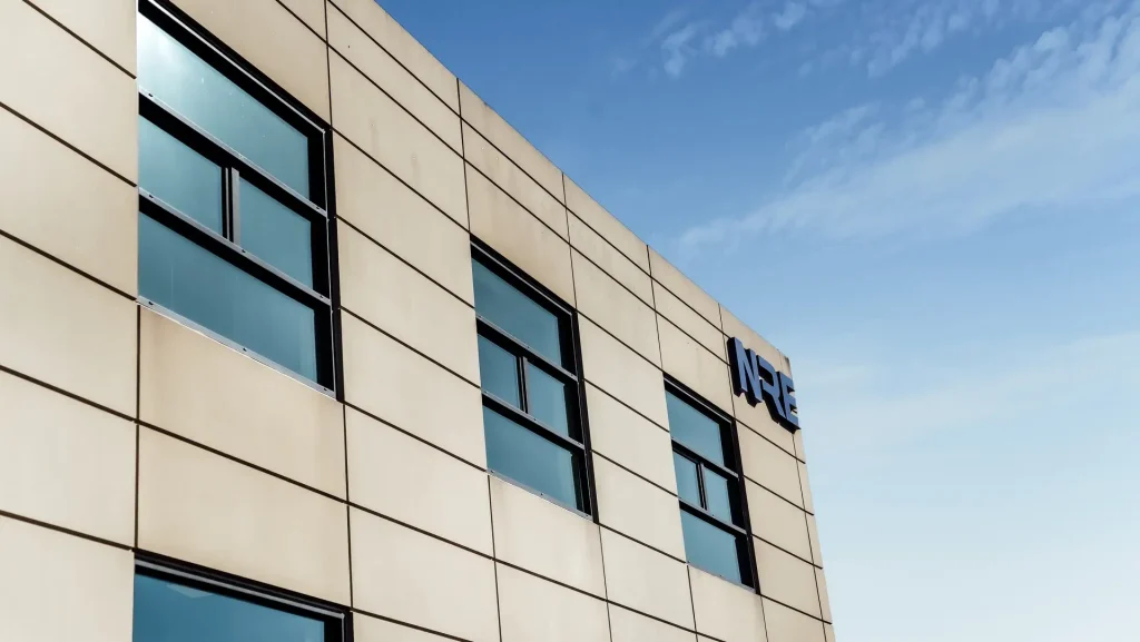 THE F3 BUSINESS PARK luftfoto drone perspektiv